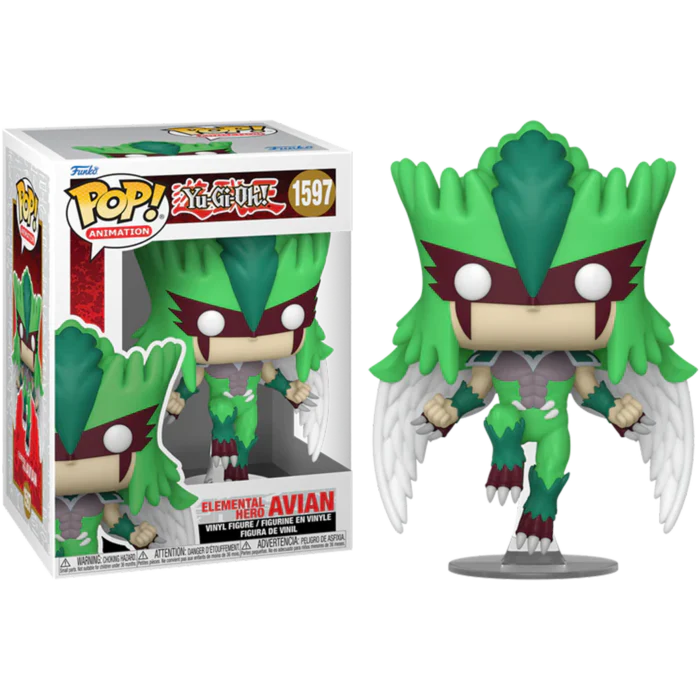 Funko Pop! Yu-Gi-Oh!: Elemental Hero Avian 1597