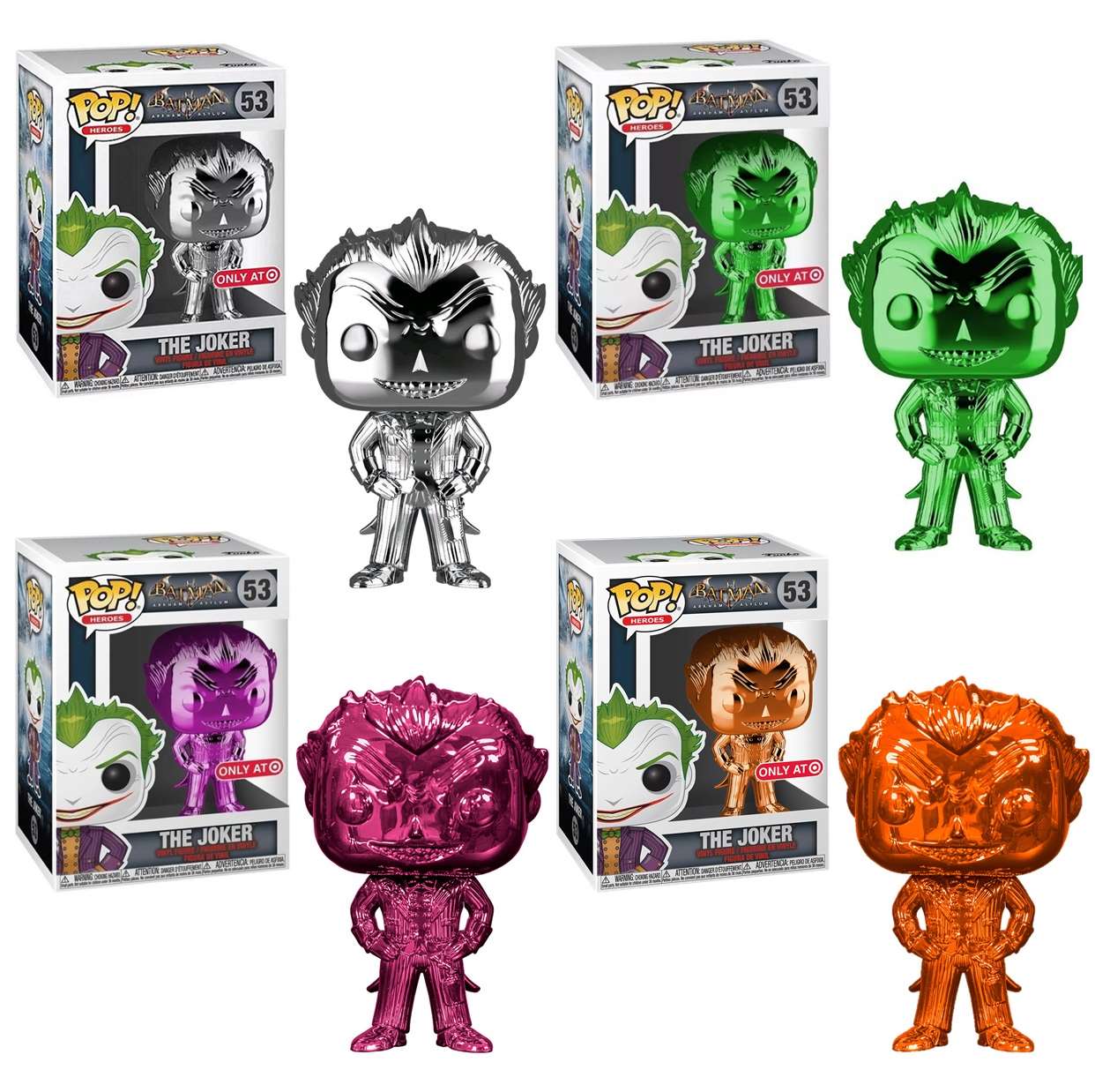 Funko Pop! DC: Batman, The Joker 53 Diversos Colores