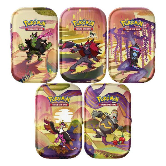 Pokémon TCG: Formula Sombria, Latas