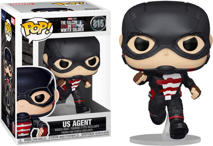 Funko Pop! Marvel: The Falcon And The Winter Soldier, Us Agent 815