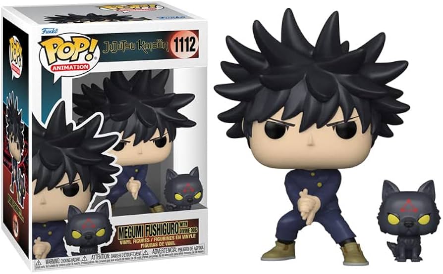 Funko Pop! Animation: Jujutsu Kaisen, Megumi Fushiguro With Divine Dog 1112
