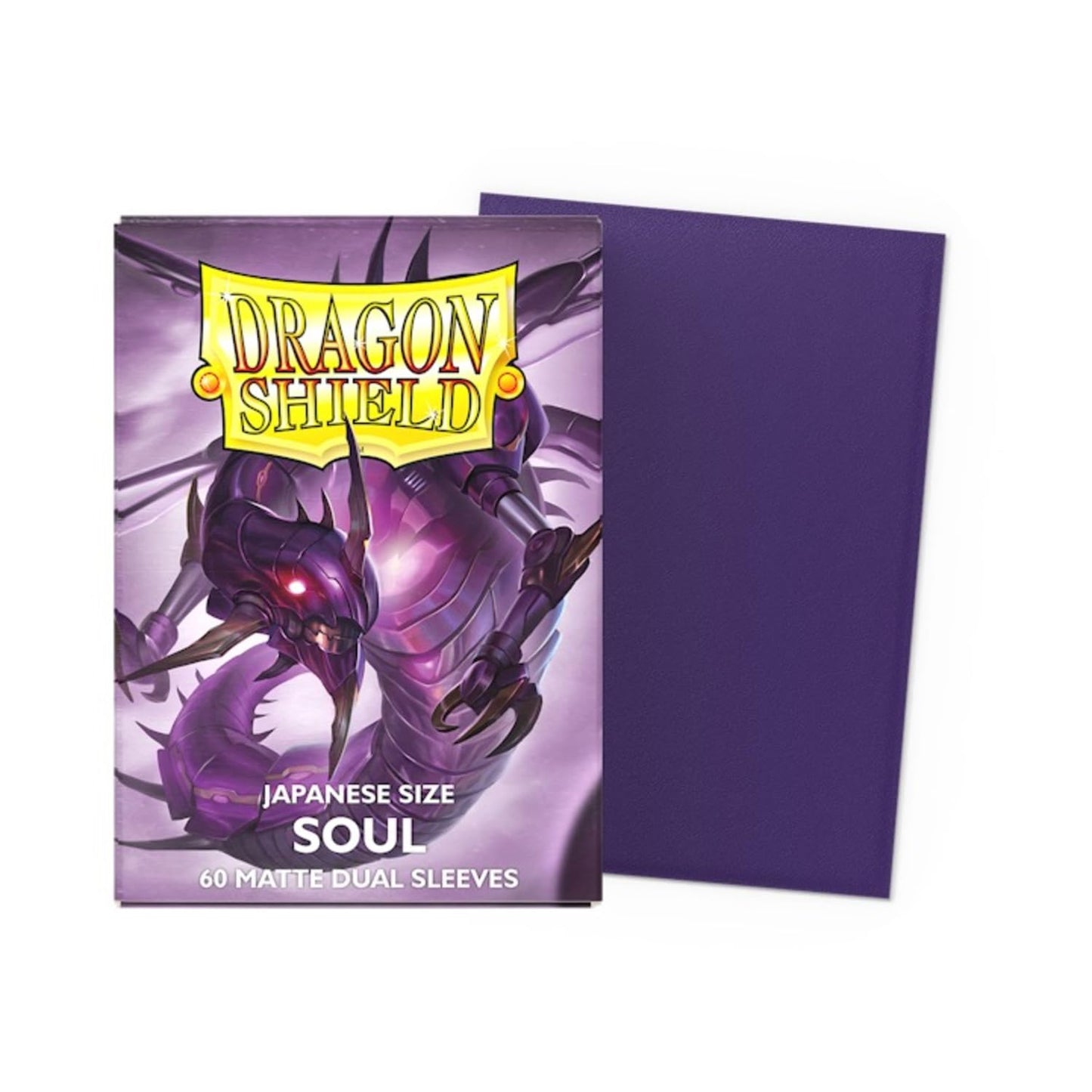 Dragon Shield, Japanese Size: Matte Dual Sleeves, Soul