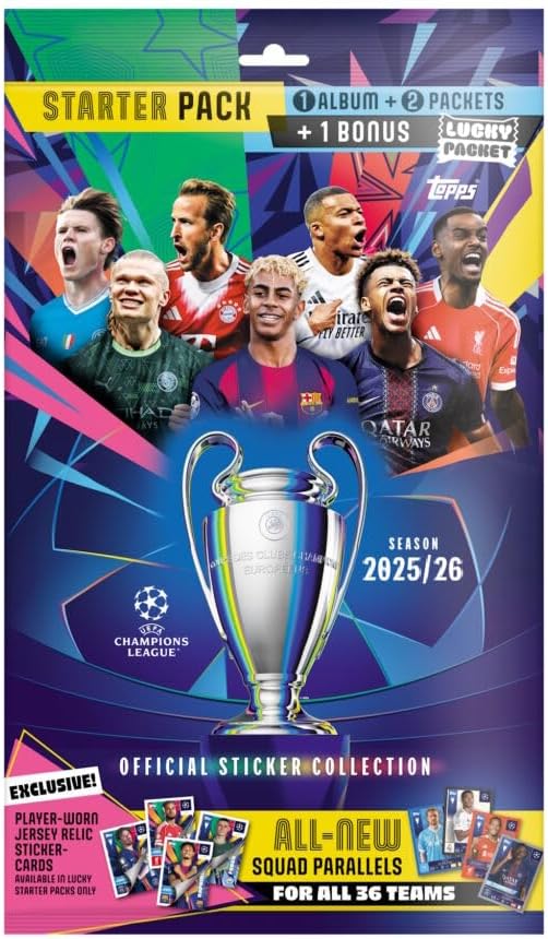 CHAMPIONS LEAGUE STARTER PACK 2025/26