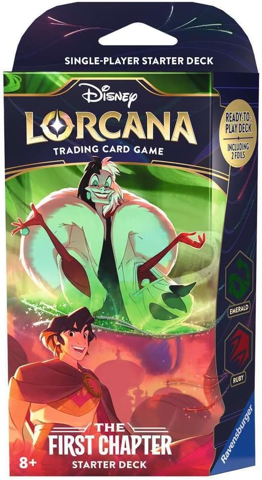 Disney Lorcana: The First Chapter Starter Deck Ruby & Emerald