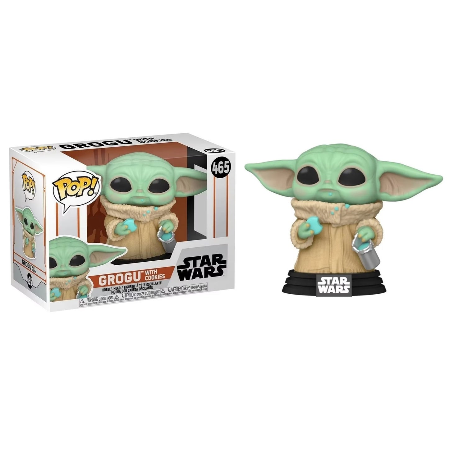Funko Pop! Star Wars: Mandalorian, Grogu With Cookies 465