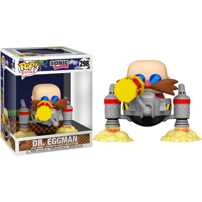 Funko Pop! Games: Sonic, Dr. Eggman 298
