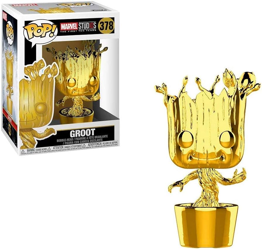Funko Pop! Marvel: Dorados, Groot 378