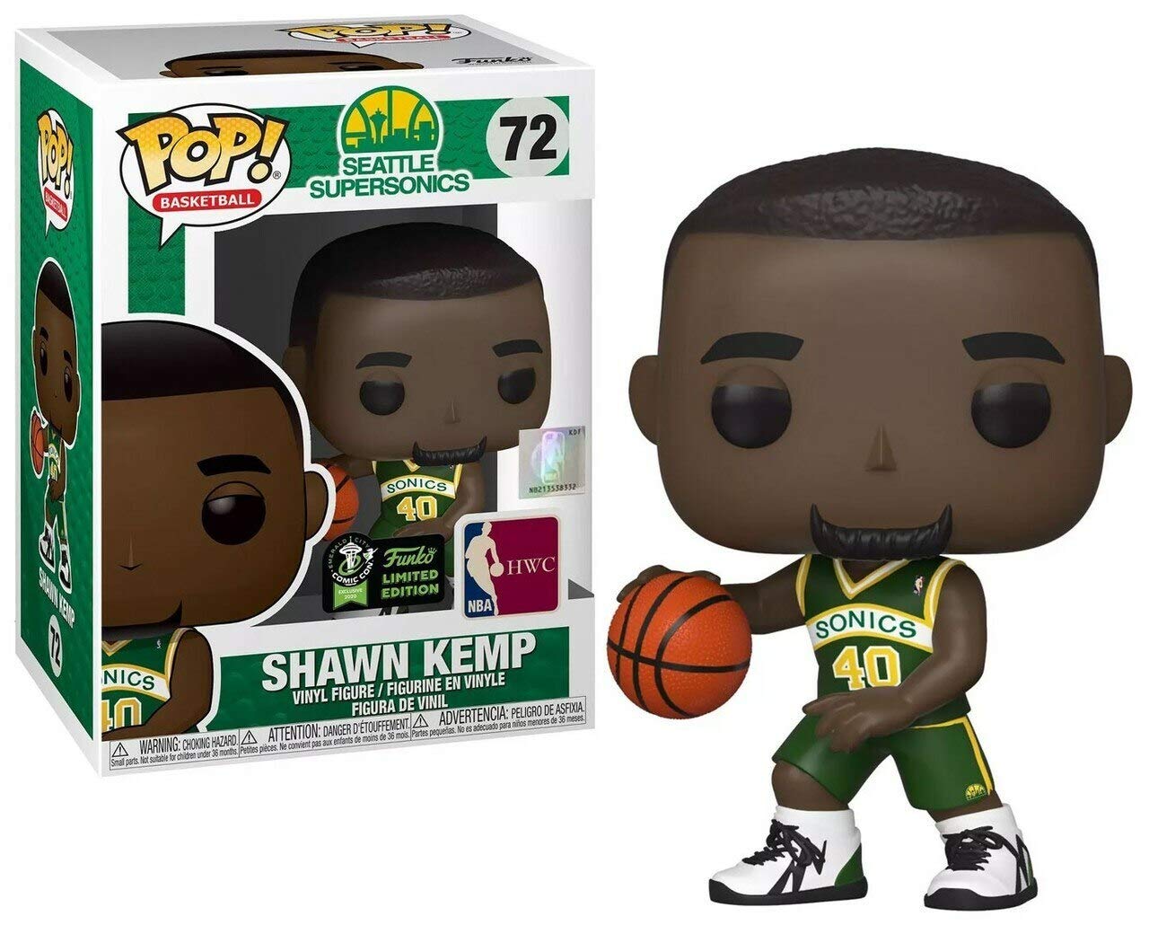 Funko Pop! Basketball: Shawn Kemp 72