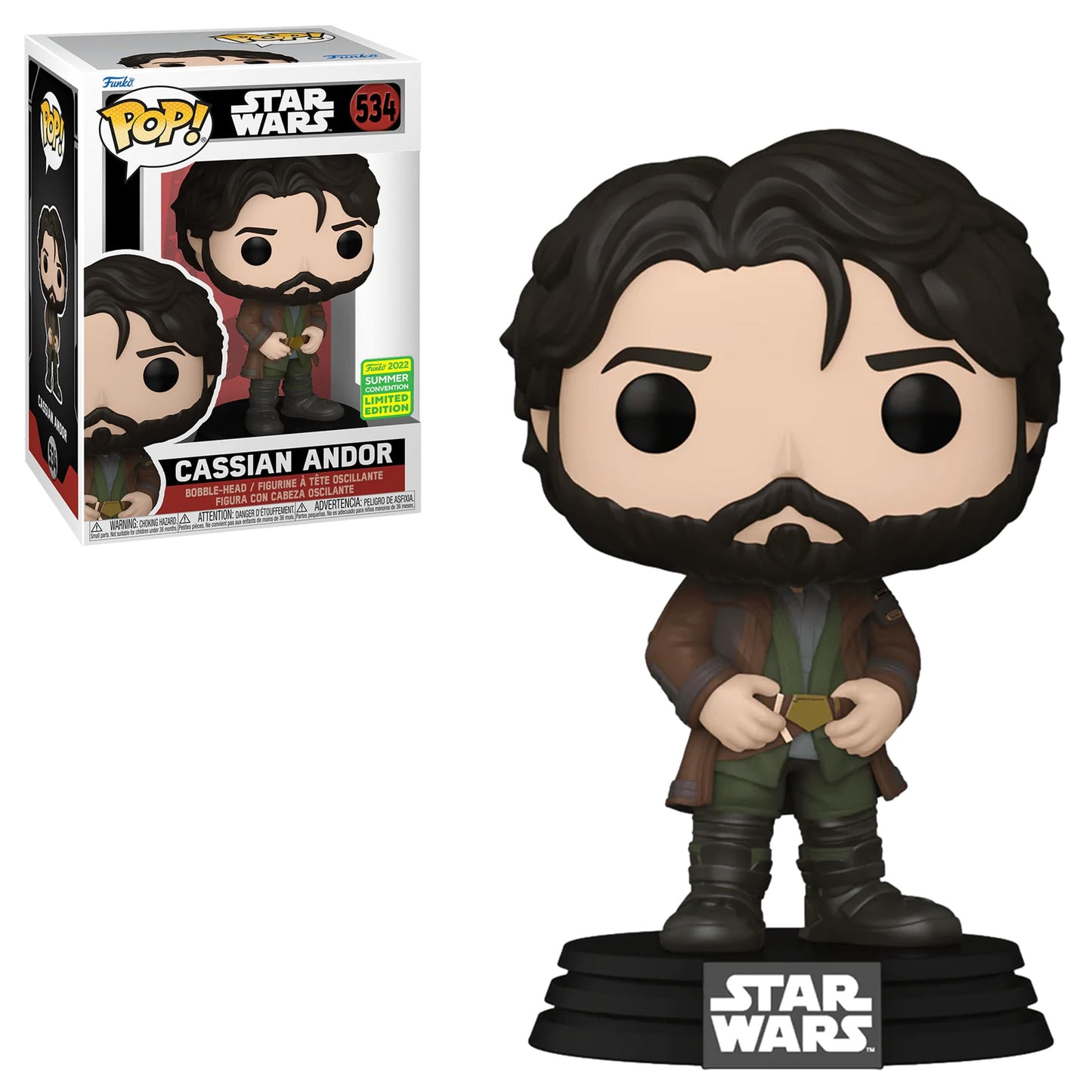 Funko Pop! Star Wars: Andor, Cassian Andor 534