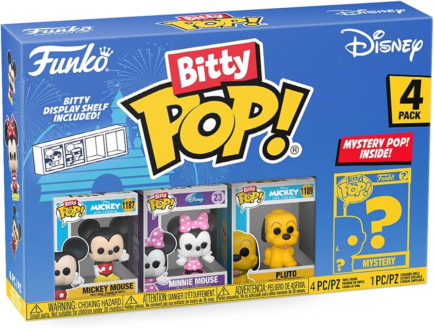 BittyPop! Disney: Mickey Mouse, Minnie Mouse, Pluto