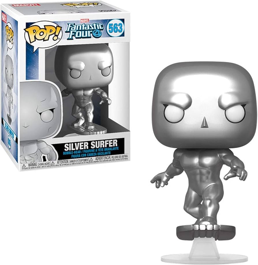 Funko Pop! Marvel: Fantastic Four, Silver Surfer 563