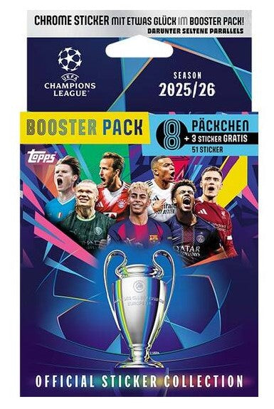 CHAMPIONS LEAGUE BOOSTER PACK 2025/2026