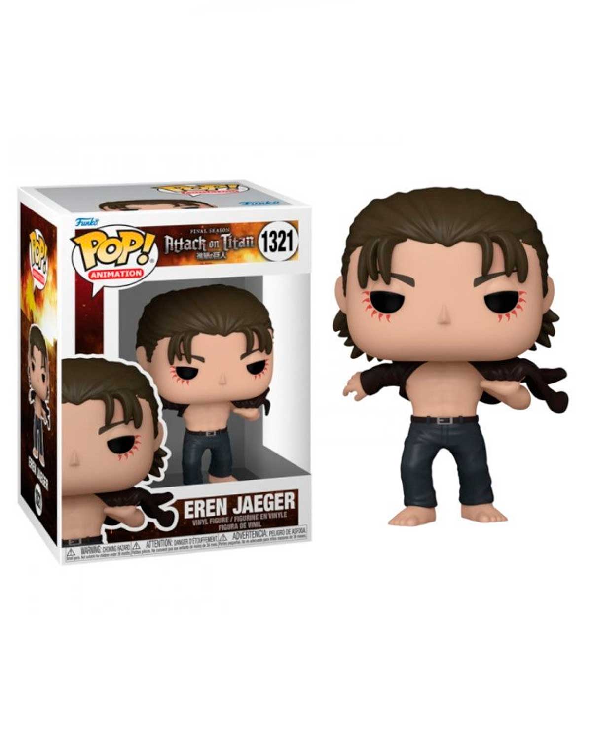Funko Pop! Attack On Titan: Eren Jaeger 1321