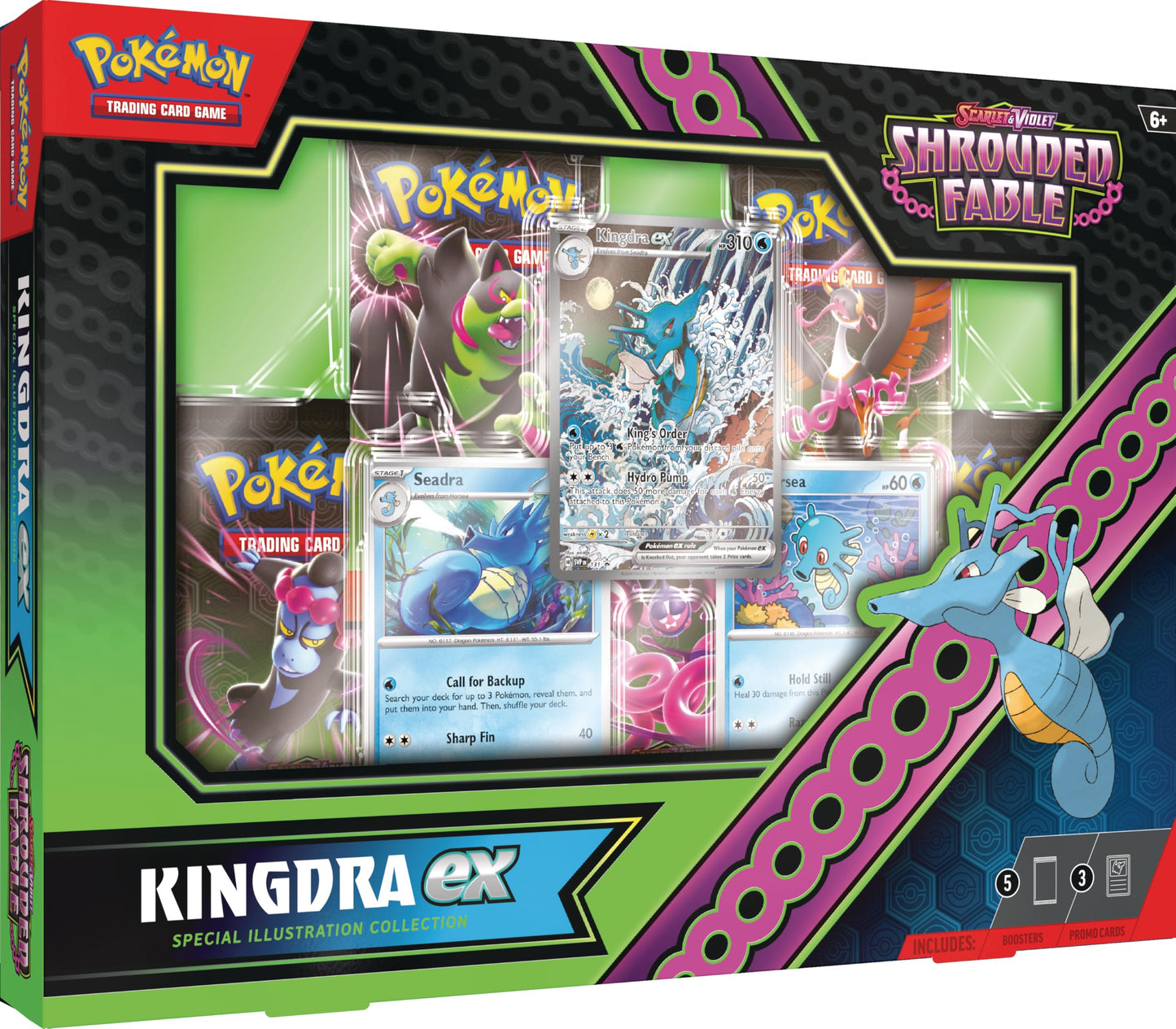 Pokémon TCG: Shrouded Fable Kingdra Ex