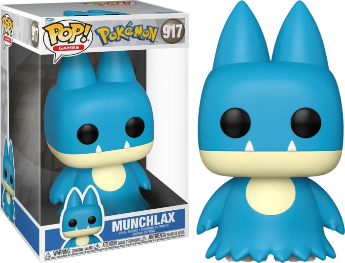 Funko Pop! Pokemon: Munchlax 917 Jumbo