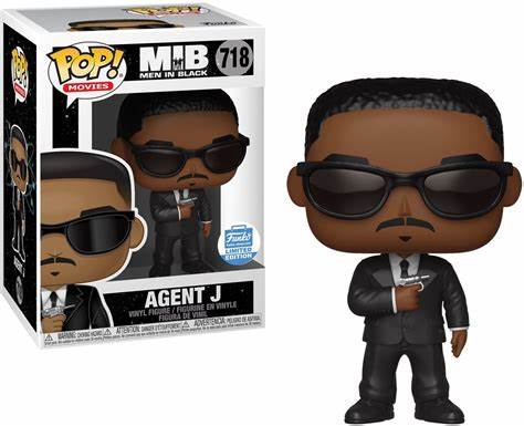 Funko Pop! Movies: Men In Black International, Agent J 718