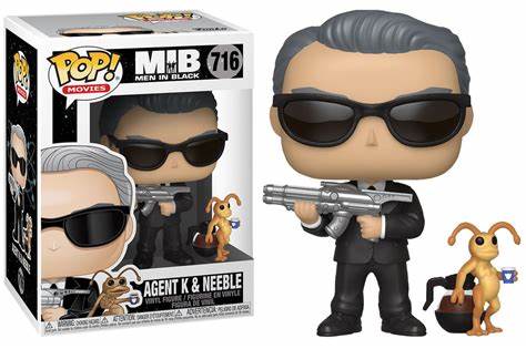 Funko Pop! Movies: Men In Black International, Agent K & Neeble 716
