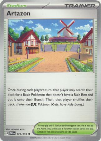 Card: Scarlet & Violet: Paldea Evolved Singles, Artazon - 171/193 - Uncommon