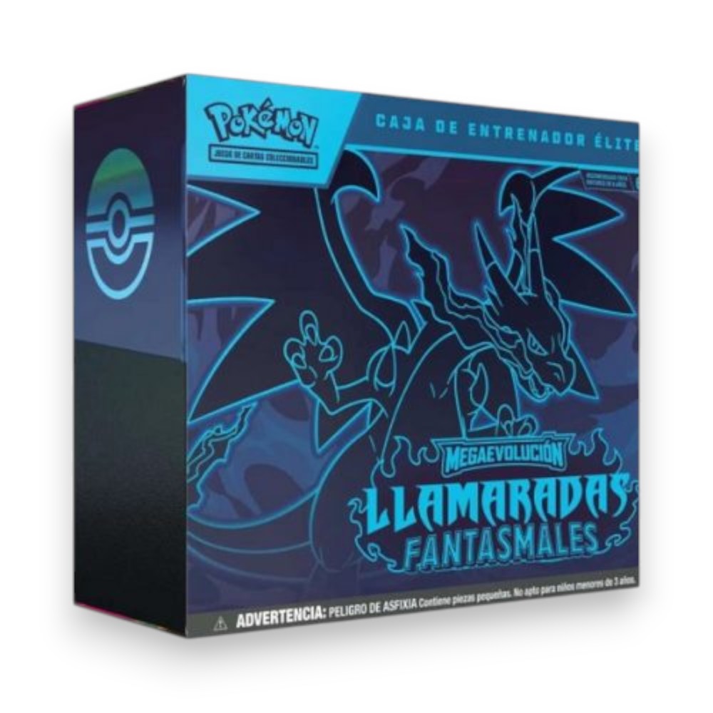 Pokémon TCG: ETB, Elite Trainer Box Llamaradas Fantasmales (Español)