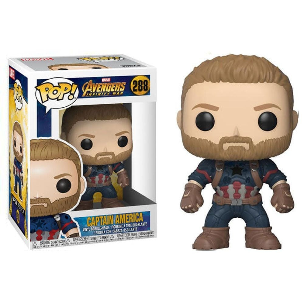 Funko Pop! Marvel: Avengers Infinity War, Captain America 288