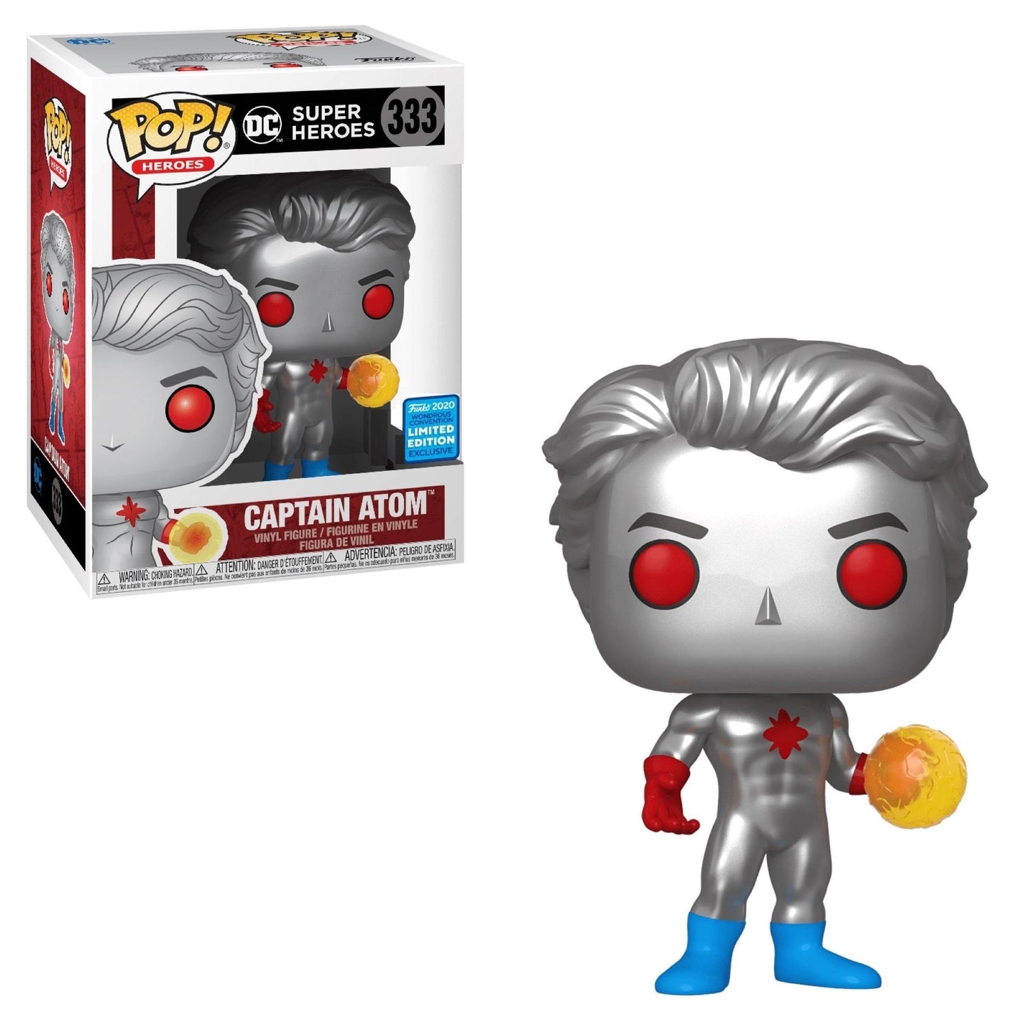 Funko Pop! DC: DC Super Heroes, Captain Atom 333
