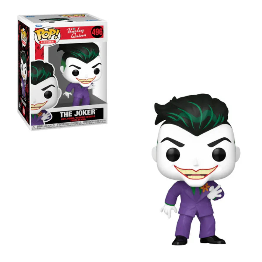 Funko Pop! DC: Harley Quinn, The Joker 496