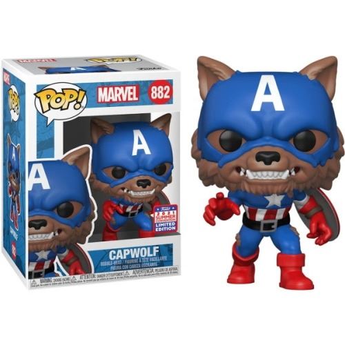 Funko Pop! Marvel: Year Of The Shield, Capwolf 882