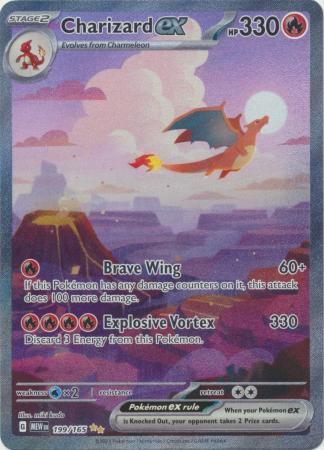 Card: Scarlet & Violet: 151 Singles, Charizard ex - 199/165 - Special Illustration Rare