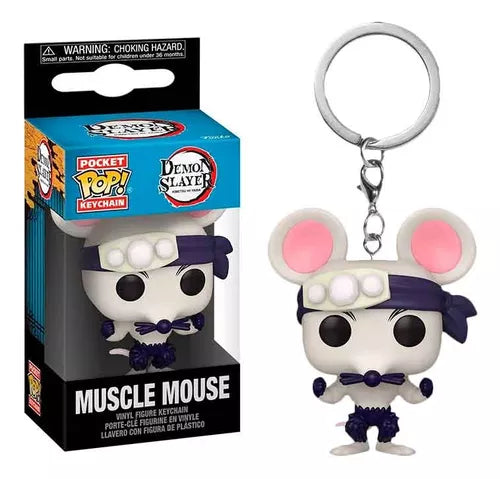 Funko Pocket Pop! Keychain: Demon Slayer, Muscle Mouse