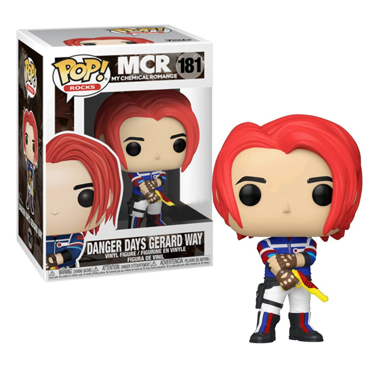 Funko Pop! Rocks: MCR, Danger Day's Gerard Way 181