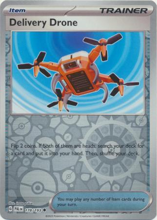 Card: Scarlet & Violet: Paldea Evolved Singles, Delivery Drone - 178/193 - Uncommon Reverse Holo