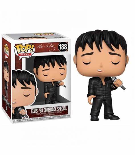 Funko pop! Rocks: Elvis 68's Comeback Spacial 188