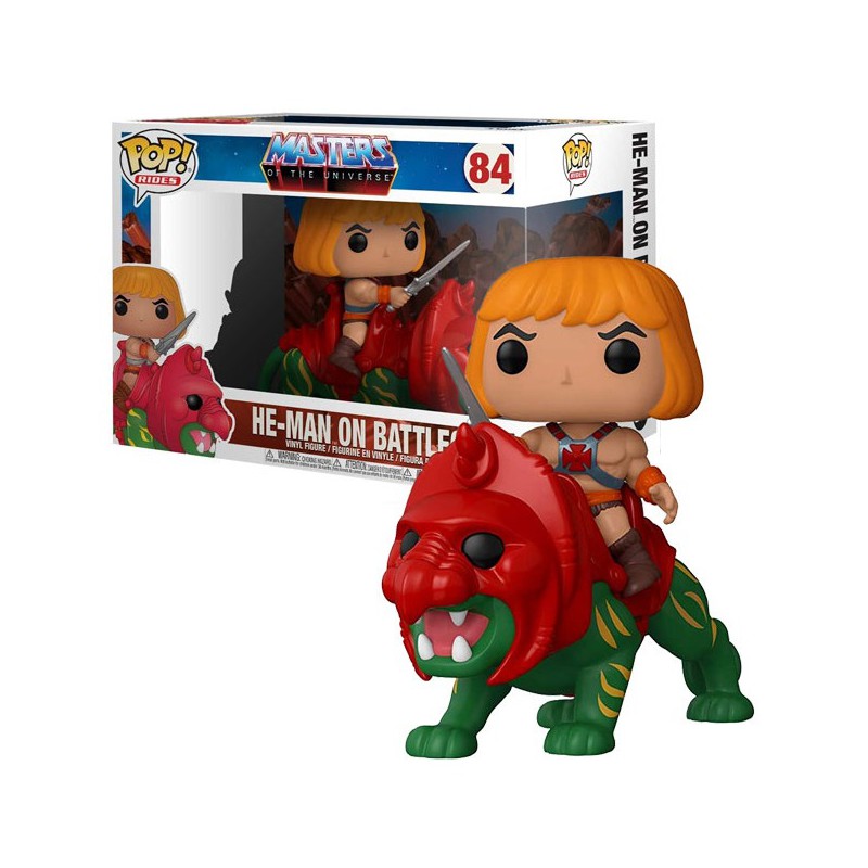Funko Pop! Rides: Masters Of The Universe, He-Man On Battlecat 84
