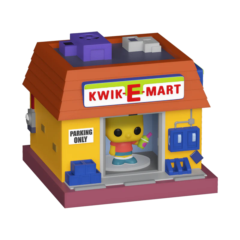 Funko Bitty Pop Town: Los Simpson - Tienda Kwik E Mart