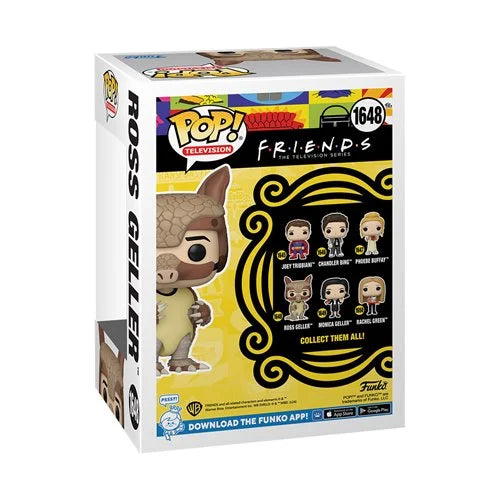 Friends Ross Geller Armadillo Funko Pop! Vinyl Figure #1648, Not Mint