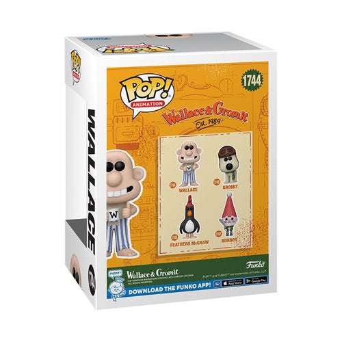 Wallace and Gromit Wallace in Pajamas Funko Pop! Vinyl Figure #1744