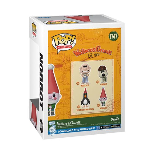 Wallace and Gromit Norbot Funko Pop! Vinyl Figure #1747