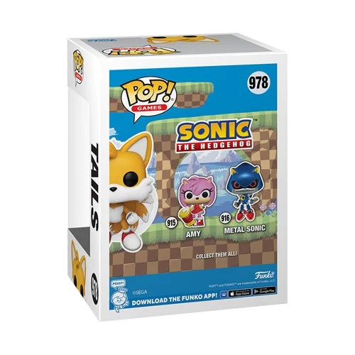 Sonic the Hedgehog Tails Flying Funko Pop! Vinyl Figure #978 - Specialty Series Chase