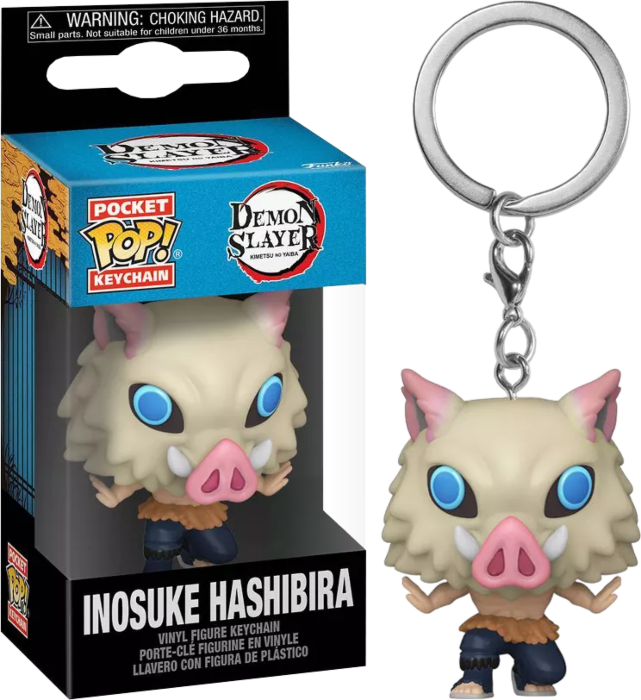 Funko Pocket Pop! Keychain: Demon Slayer, Inosuke Hashibira