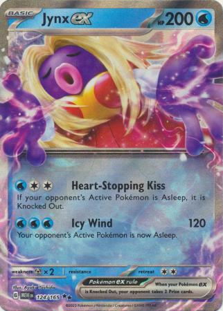 Card: Scarlet & Violet: 151 Singles, Jynx ex - 124/165 - Ultra Rare
