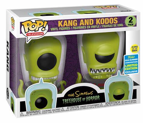 Funko Pop! Television: The Simpsons, Treehouse Of Horror, Kang and Kodos