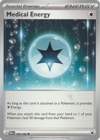 Card: Scarlet & Violet: Paradox Rift Singles, Medical Energy - 182/182 - Uncommon