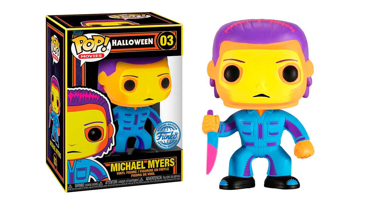 Funko Pop! Movies: Halloween, Michael Myers 03, Blacklight