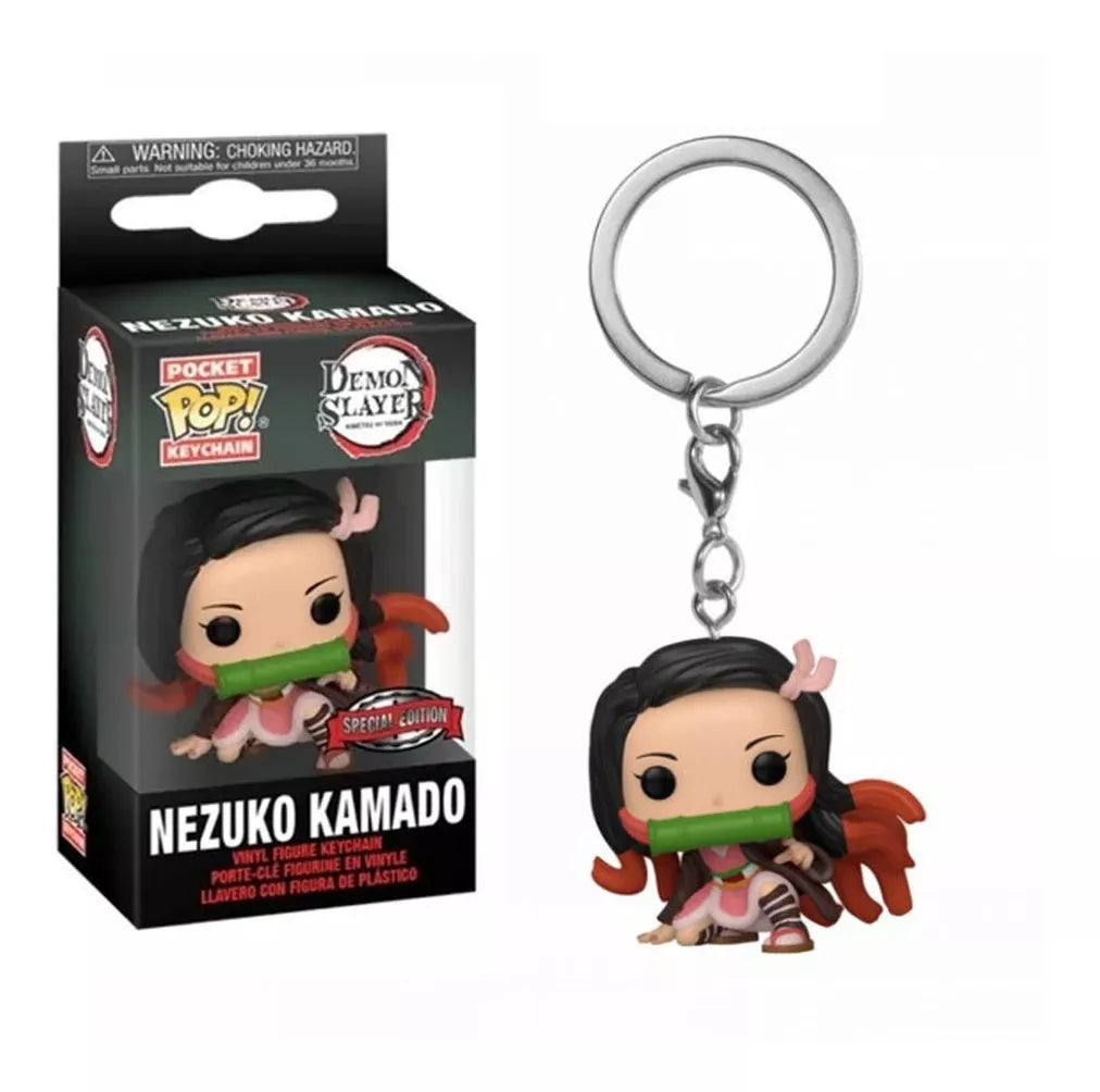 Funko Pocket Pop! Keychain: Demon Slayer, Nezuko Kamado