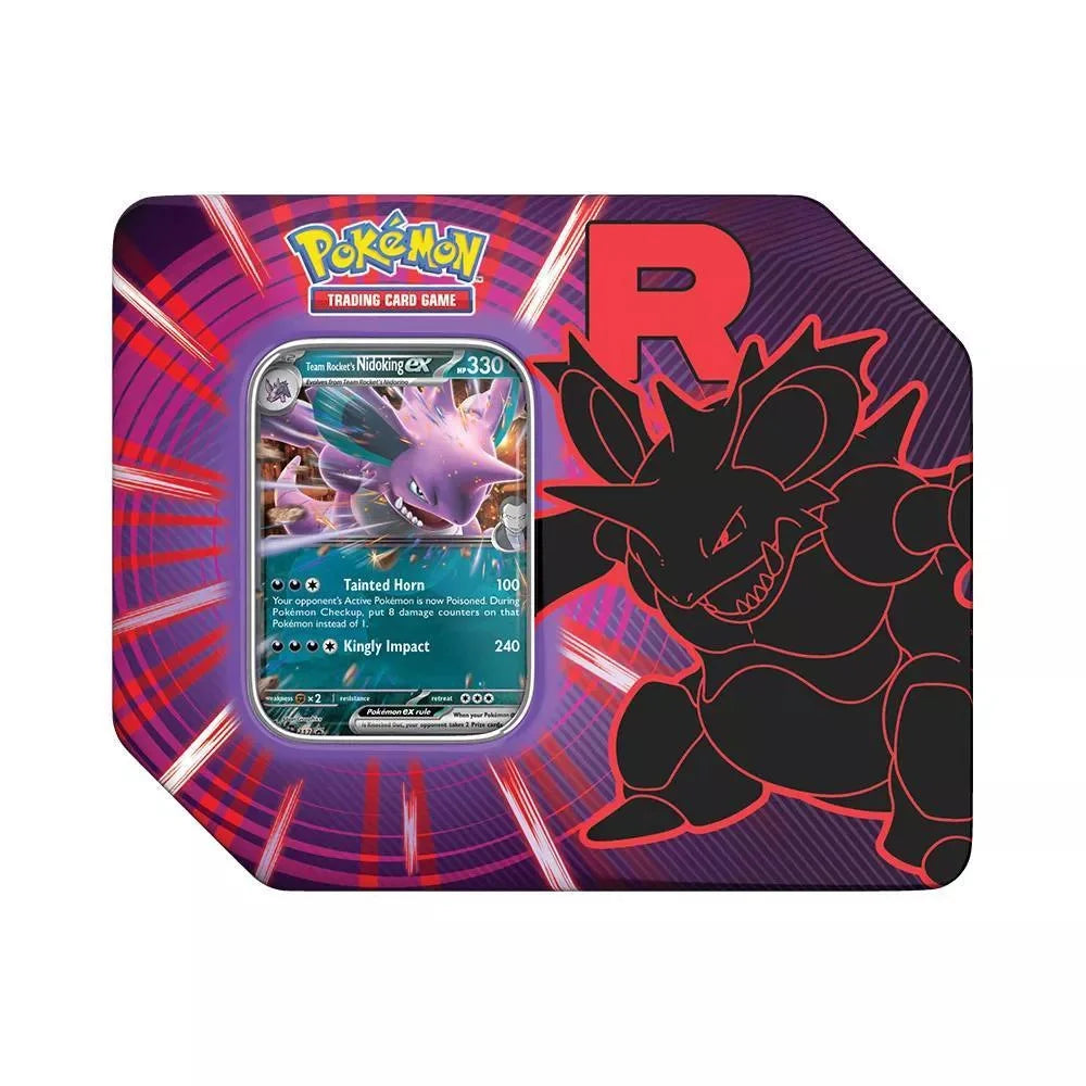 Pokemon Tin Team Roquet - Nidoking Ex - EN