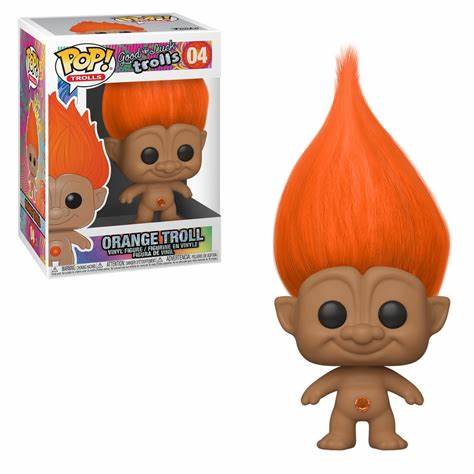 Funko Pop! Trolls: Good Luck Trolls, Orange Troll 04