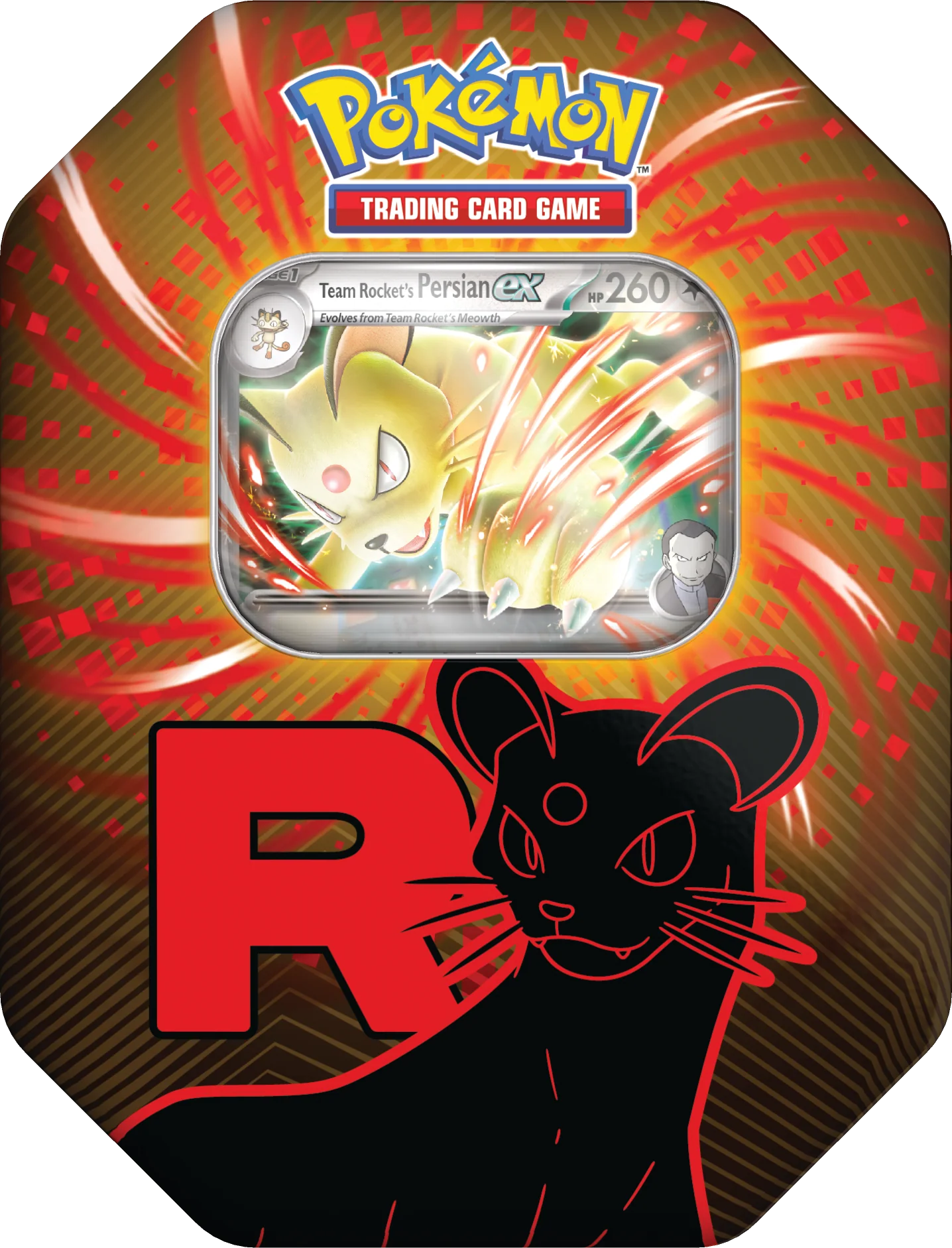 Pokemon Tin Equipo Rocket - Persian Ex - ES