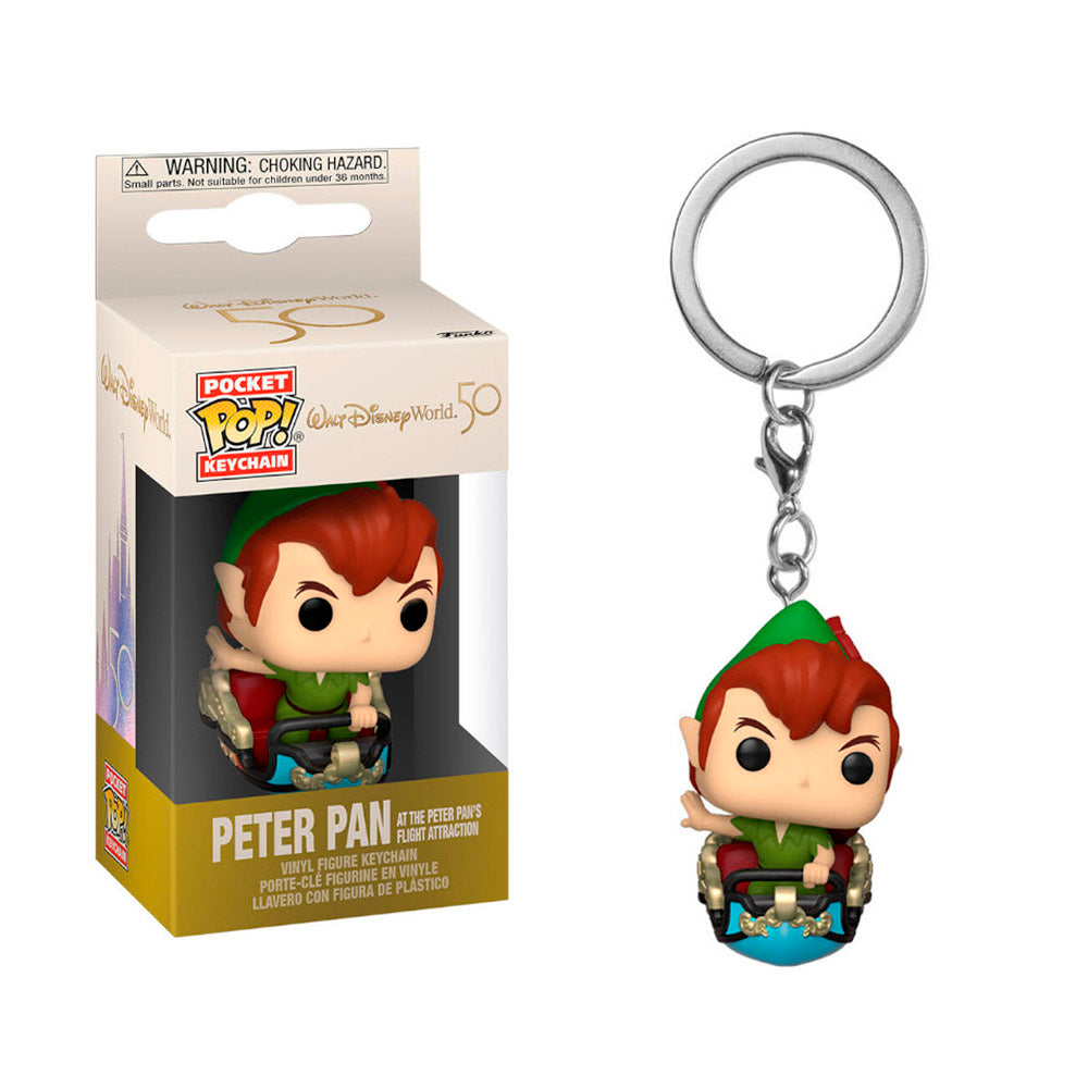 Funko Pocket Pop! Keychain: Walt Disney World 50, Peter Pan