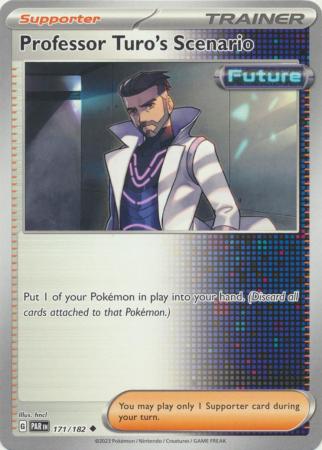 Card: Scarlet & Violet: Paradox Rift Singles, Professor Turo's Scenario - 171/182 - Uncommon