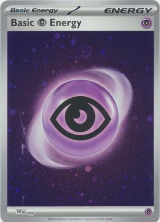 Card: Scarlet & Violet: 151 Singles, Psychic Energy - SVE005 -Galaxy Holo